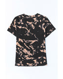 Azura Exchange Cowboy Tie Dye Print Short Sleeve T Shirt - XL
