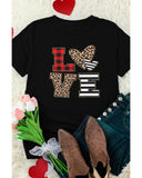 Azura Exchange Heart Print Graphic T-Shirt - S