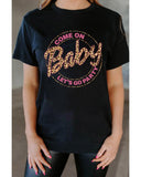 Azura Exchange Barbie Leopard Graphic T-Shirt - M