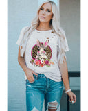 Azura Exchange Distressed Bunny T Shirt - XL