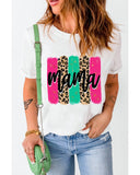 Azura Exchange Leopard Brush Stroke Graphic Print T-Shirt - M