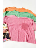 Azura Exchange Acid Wash Lace Patch Pocket T-Shirt - M