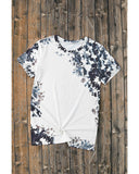 Azura Exchange Dyed Bleached T-Shirt - L