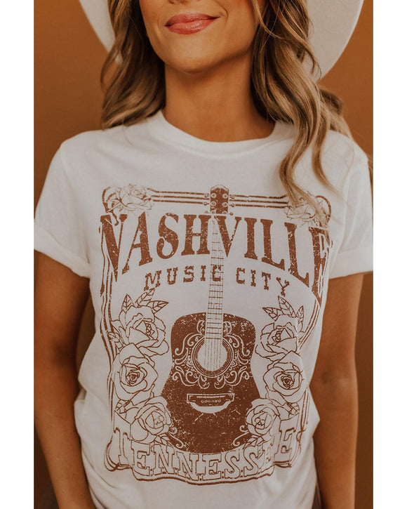 Azura Exchange Nashville Music City Graphic Tee - XL