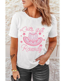 Azura Exchange Rowdy Star Print T-Shirt - L