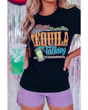 Azura Exchange Talking Tequila Graphic T-shirt - XL