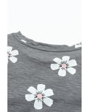 Azura Exchange Cap Sleeve T-Shirt with Pocket - M