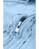 Azura Exchange Oversized Zip Up Hoodie with Pockets - XL