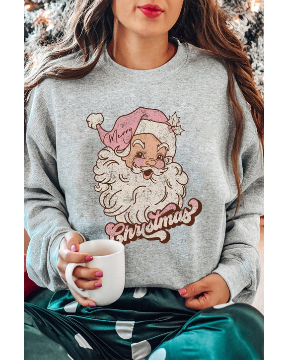 Azura Exchange Santa Clause Graphic Sweatshirt - L