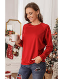 Azura Exchange Round Neck Raglan Sleeve Sweatshirt - XL