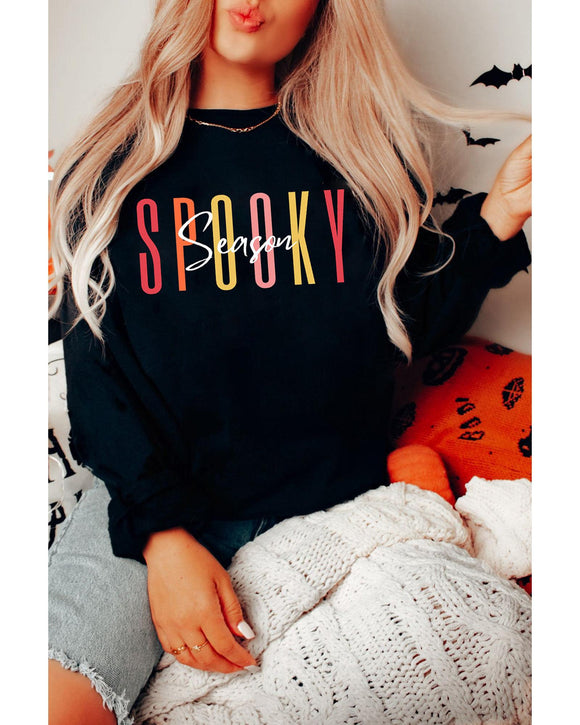Azura Exchange Spooky Season Halloween Graphic Sweatshirt - L