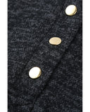 Azura Exchange Button Snap Neck Pullover Hoodie - XL