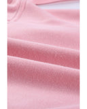 Azura Exchange Cotton Half Zip Pink Sweatshirt with Pocket - 2XL