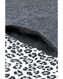 Azura Exchange Patchwork Leopard Pullover Hoodie - XL