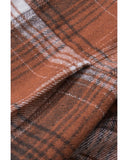 Azura Exchange Long Sleeve Plaid Shirt with Pocket - 2XL