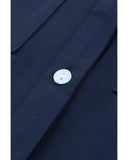 Azura Exchange Pocket Long Sleeve Button-up Shirt - XL