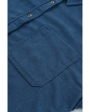 Azura Exchange Button Pocket Corduroy Shirt - 3XL