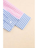 Azura Exchange Striped Print Shirt - M