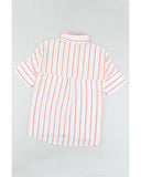 Azura Exchange Striped Shirt with Pockets - 2XL