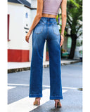 Azura Exchange Wide Leg High Rise Jeans - 12 US