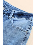 Azura Exchange Distressed Flare Leg Jeans - 12 US