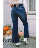 Azura Exchange Elastic Waistband Flare Jeans - 14 US