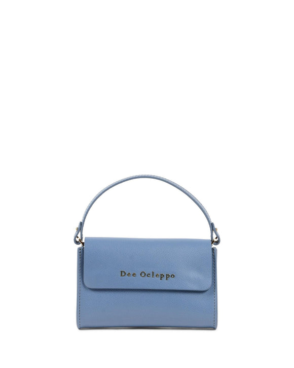Dee Ocleppo Women's Gold Letter Crossbody Bag in Blue - One Size