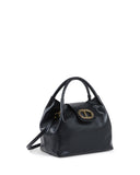 Dee Ocleppo Women's Structured Leather Tote Bag in Black - One Size