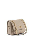 V Italia by Versace 1969 abbigliamento sportivo srl Women's Leather Beige Handbag in Beige - One Size