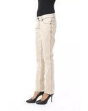 Slim Fit Jeans With Front And Back Pockets W26 US Women