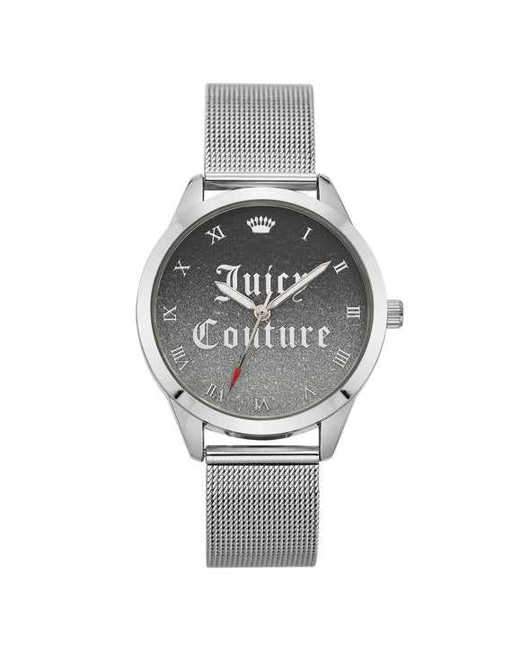 Silver Stainless Steel Mesh Fashion Watch One Size Women