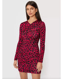 Love Moschino Leopard Texture Dress 40 IT Women