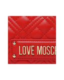 Love Moschino Women's Red Artificial Leather Crossbody Bag - One Size