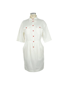 Button-front Short Sleeve Dress 44 IT Women