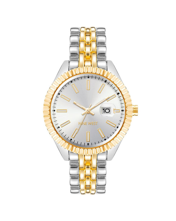 Gold Fashion Watch with Analog Display and Quartz Movement One Size Women
