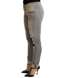 Folded Hem Denim Jeans W25 US Women