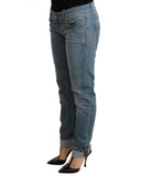 Folded Hem Denim Jeans with Logo Details by ACHT W25 US Women