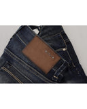 ACHT Skinny Jeans with Low Waist Denim Pants and Logo Details W26 US Women