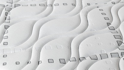 LUNALAND Easeful Eco Spay Foam Pocket Spring 20CM Single Hybrid Mattress