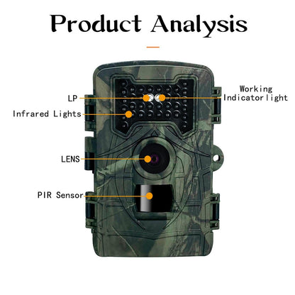 Trail Camera 2 Lcd Infrared Night Vision Security