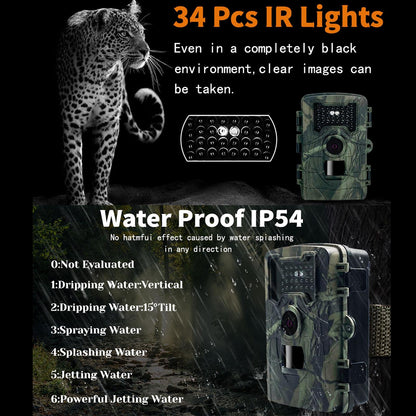 Trail Camera 2 Lcd Infrared Night Vision Security