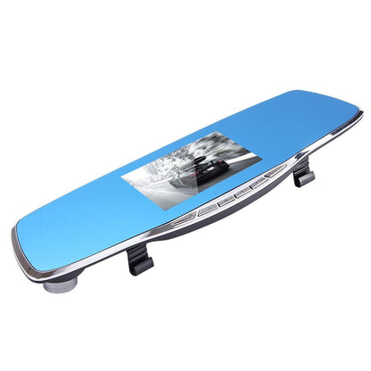 4.3 Hd 1080p Rearview Mirror Vehicle Dvr with Screen Display