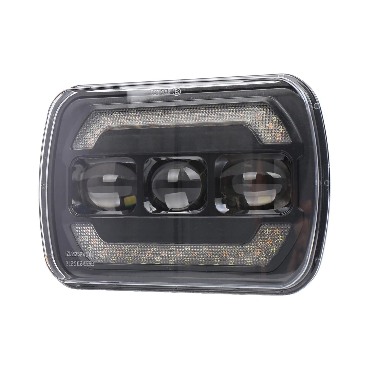 Vehicle Work Light 1 Pair 7 Inch Car Square