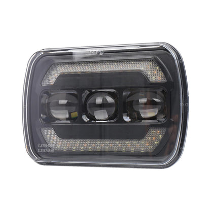 Vehicle Work Light 1 Pair 7 Inch Car Square