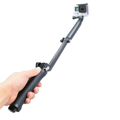 Extendable Monopod Tripod for Action Cameras - 3 Way Multi Function