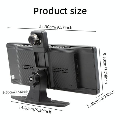 Portable Car Bluetooth Dvr Monitor - Supports Carplay / Android Auto - Display