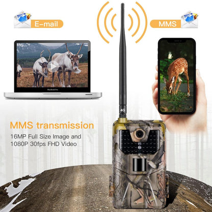 Trail Camera 20Mp 2K Night Vision And 4G Cellular