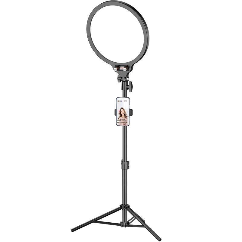 Full-screen Selfie Ring Light Tripod Set for Live Stream - 210cm Height - 55Cm Bracket