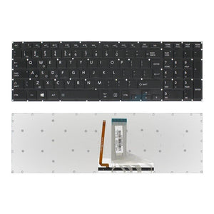 Toshiba P55 / a Laptop Backlight Keyboard - Compatible with P55 / P55t