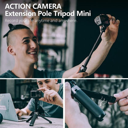 Travel Kit for Dji Action Tripod Backpack Clip Storage Bag